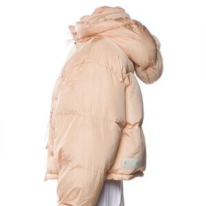 Shoreditch Ski Club Cropped Puffer Jacket – Luxury Ski Style L